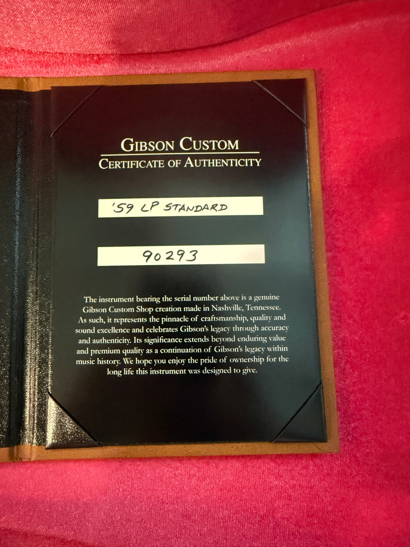 Gibson Custom Les Paul R9 59 Reissue VOS (used)