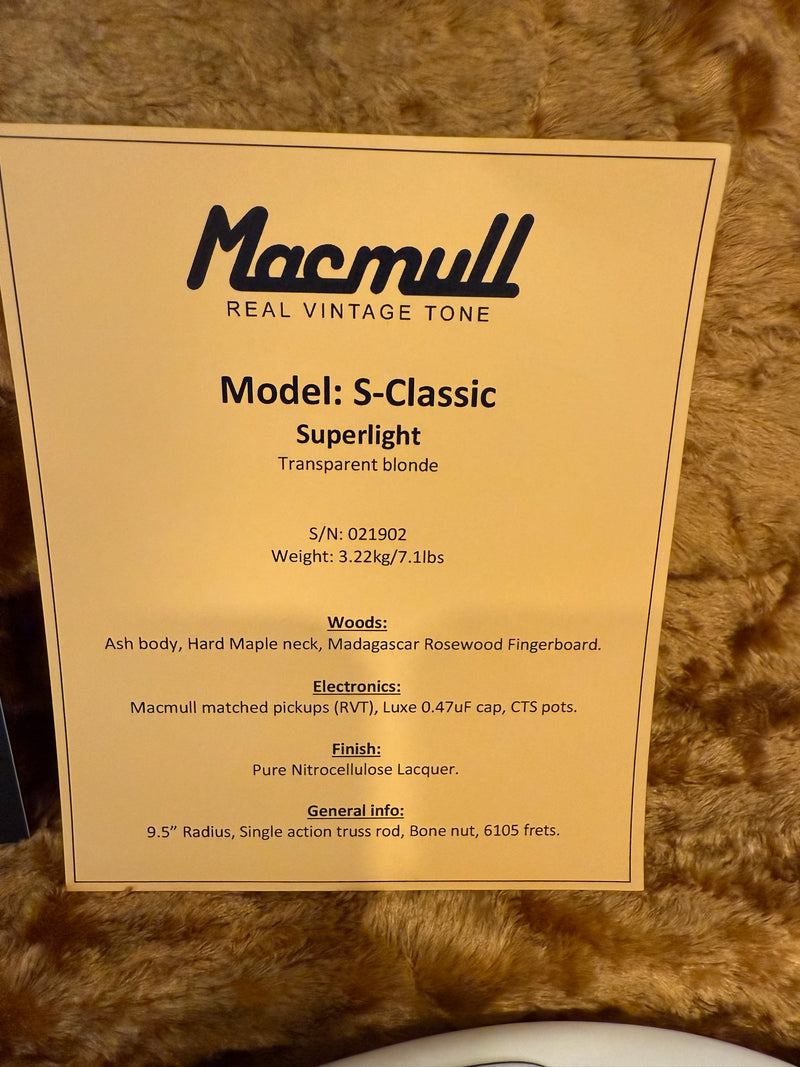 Macmull S super light