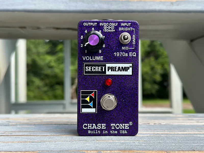 Chase Tone Secret Preamp Custom Shop Gypsy Purple