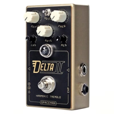 Spaceman Delta II Harmonic Tremolo Gold