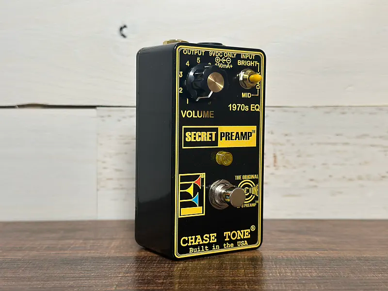 Chase Tone Secret Preamp Custom Shop "Black Gold"