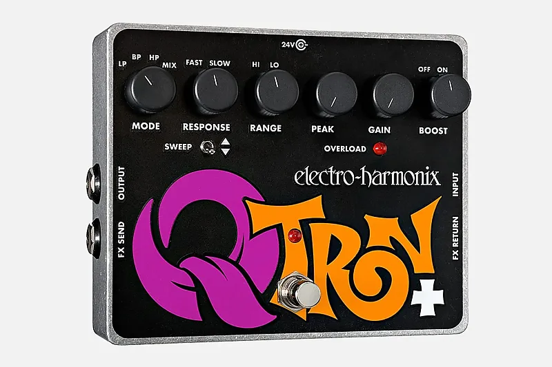 Electro-Harmonix Q-Tron Plus Envelope Filter Pedal w/ Effects Loop