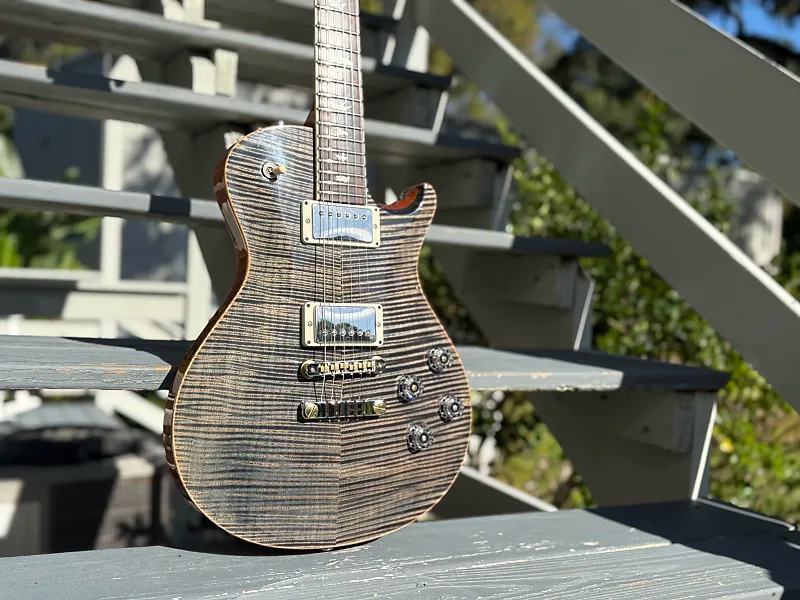 PRS McCarty 594SC Wood Library Artist Flame Top Brazilian Rosewood Fretboard