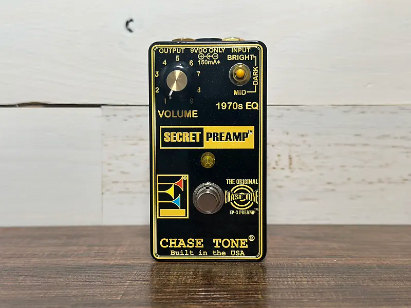 Chase Tone Secret Preamp Custom Shop "Black Gold"