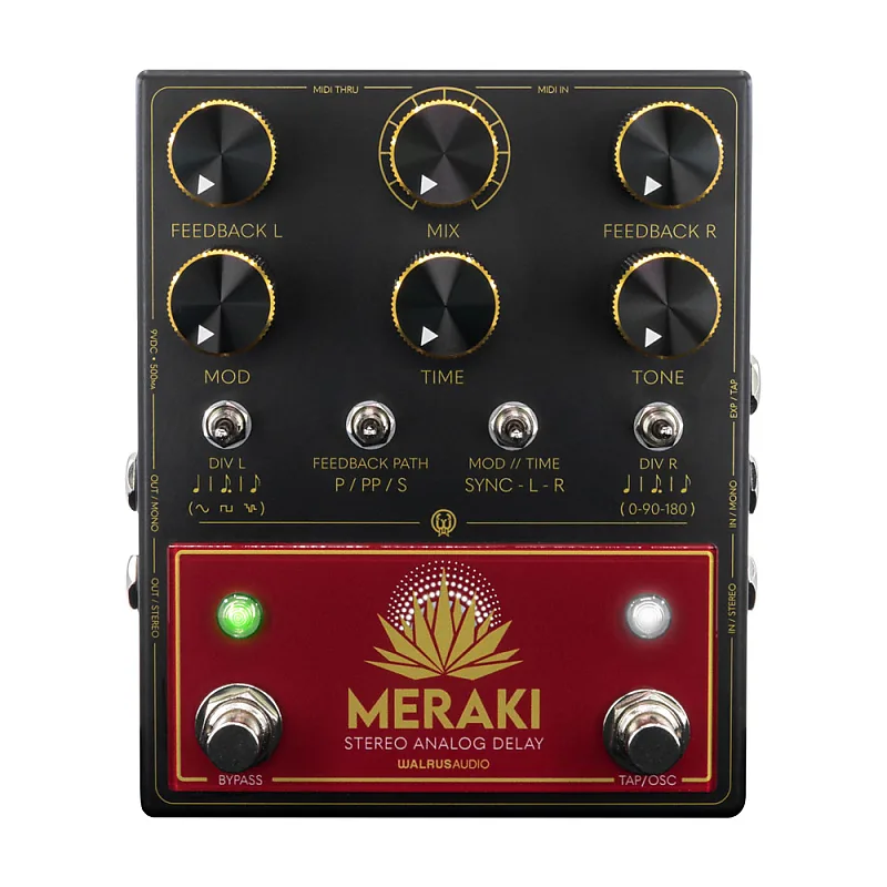 Walrus Audio Meraki Stereo Delay Limited Edition