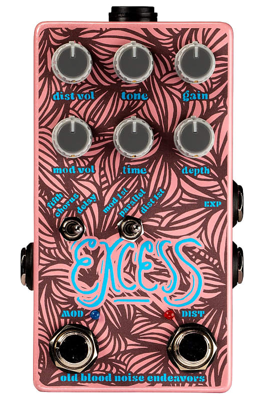 Old Blood Noise Endeavors Excess V2 Distortion/Chorus/Delay