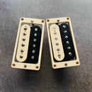 Wizz Pickups Tribute Series Pearlies Zebra / Aged Covers & M-69 Rings