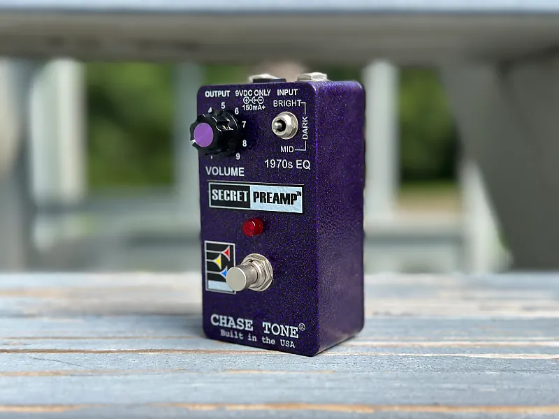 Chase Tone Secret Preamp Custom Shop Gypsy Purple