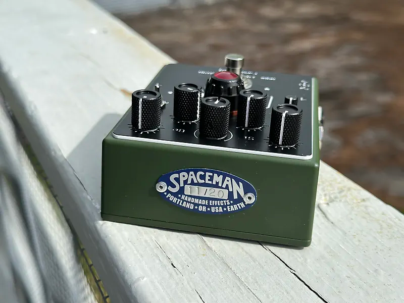 Spaceman SpaceLab release Gemini IV Dual Fuzz Generator Olive Drab one of 20 made!