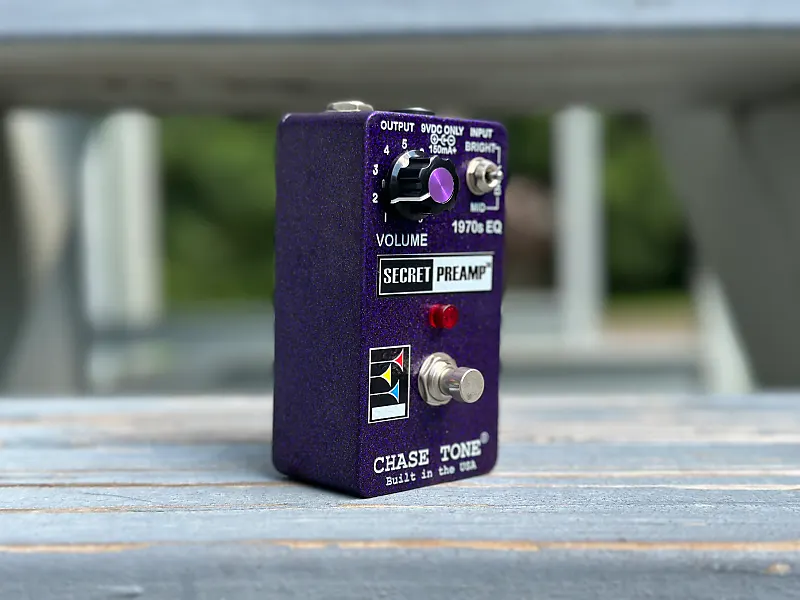 Chase Tone Secret Preamp Custom Shop Gypsy Purple