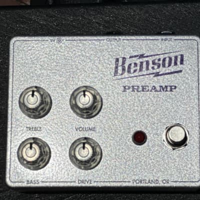 Benson Amps Preamp Pedal AIFG Exclusive Silver Sparkle