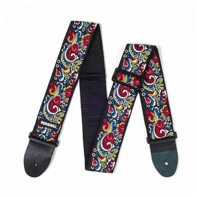 Dunlop JH03 Jimi Hendrix Signature Love Drops Guitar/Bass Strap