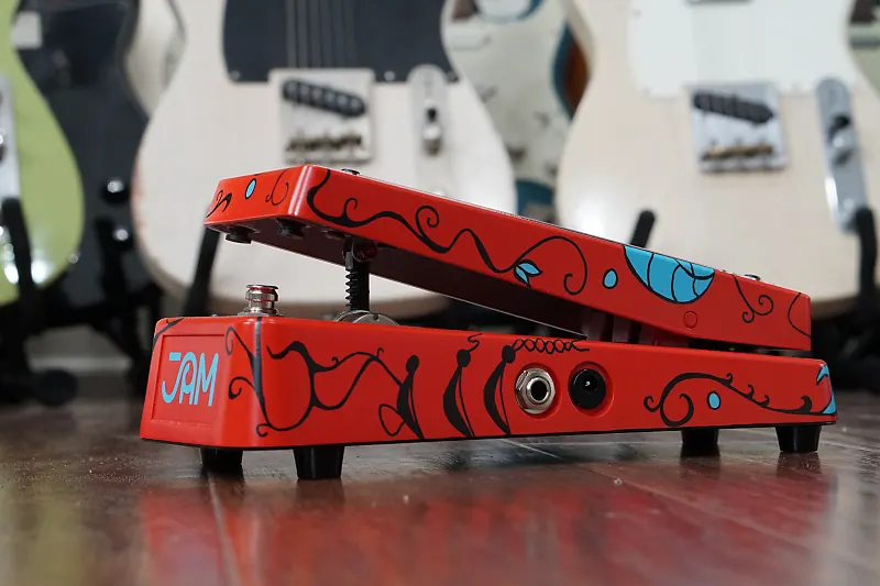 JAM pedals Custom Shop Wahcko Hendrix Monterey Pop Hand Painted!