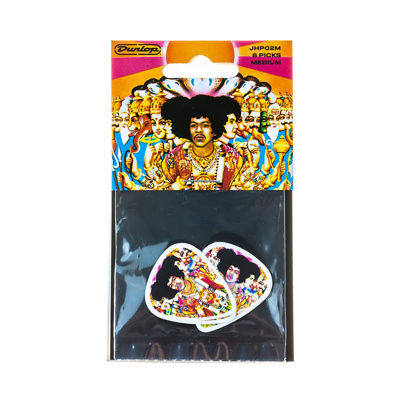 Dunlop JHR02M Jimi Hendrix Axis: Bold as Love Pick Set 24