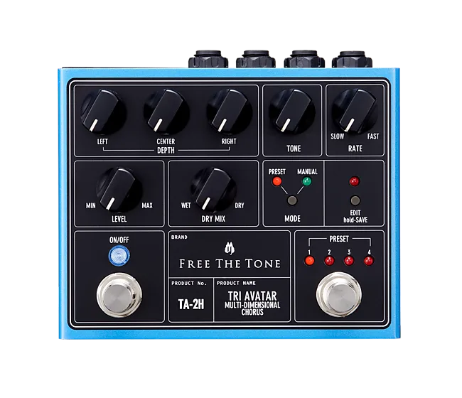 Free The Tone TA-2H Tri-Avatar Multi-Dimensional Chorus