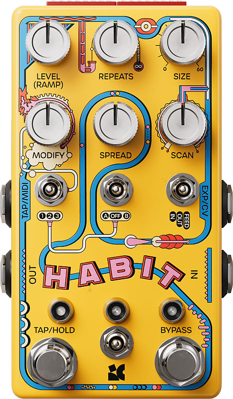 Chase Bliss Audio Habit :Experimental Delay w/ Memory