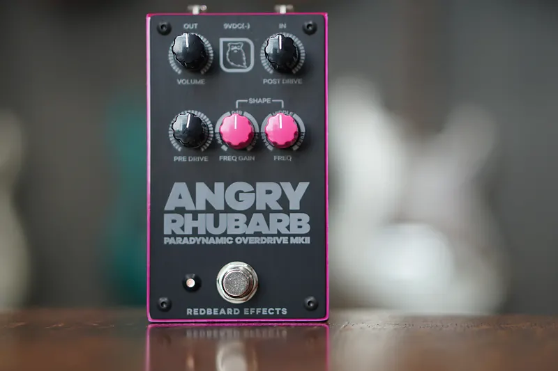 RedBeard Effects ANGRY RHUBARB PARADYNAMIC OVERDRIVE MKII