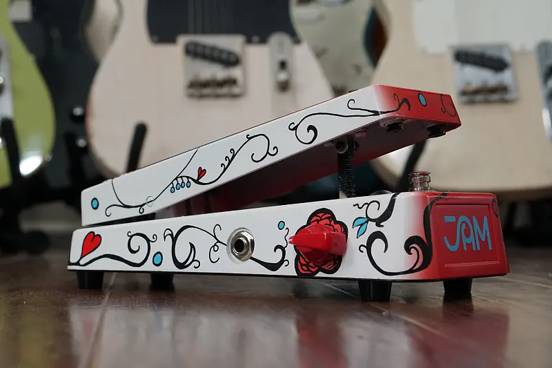 JAM pedals Custom Shop Wahcko Hendrix Monterey Pop Hand Painted!