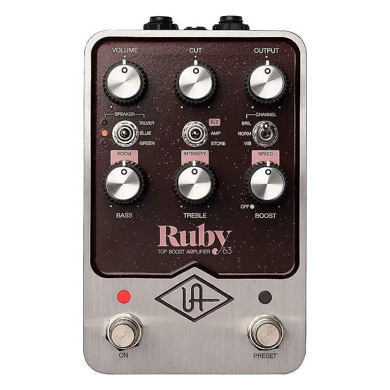 Universal Audio Ruby '63 Top Boost Amplifier