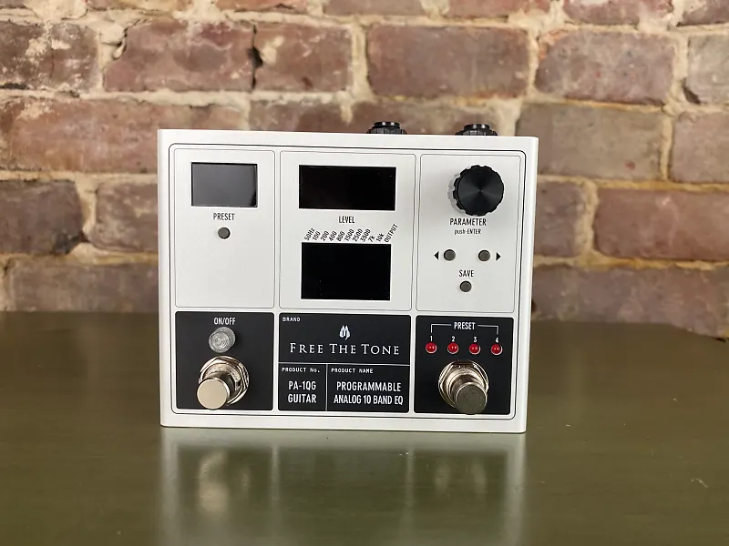 Free the Tone PA10QG Programmable 10-Band Analog Guitar EQ