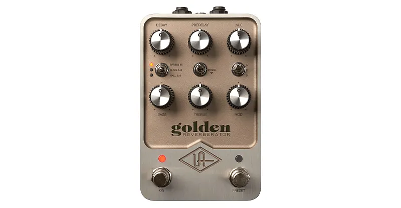 Universal Audio Golden Reverberator Pedal